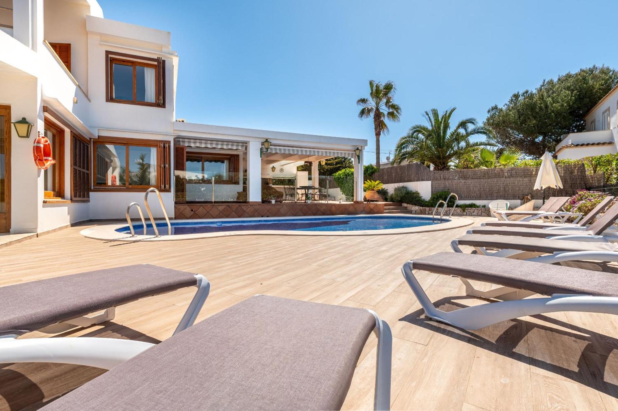 Villa Garrido Puerto Colom Exteriör bild